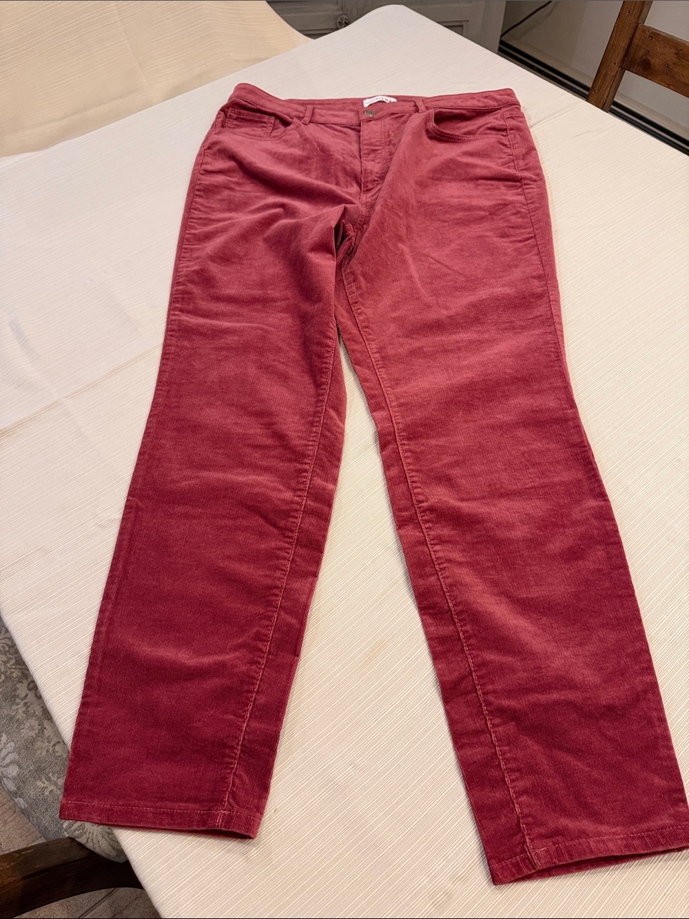 LOFT Straight-Leg Corduroy Jeans